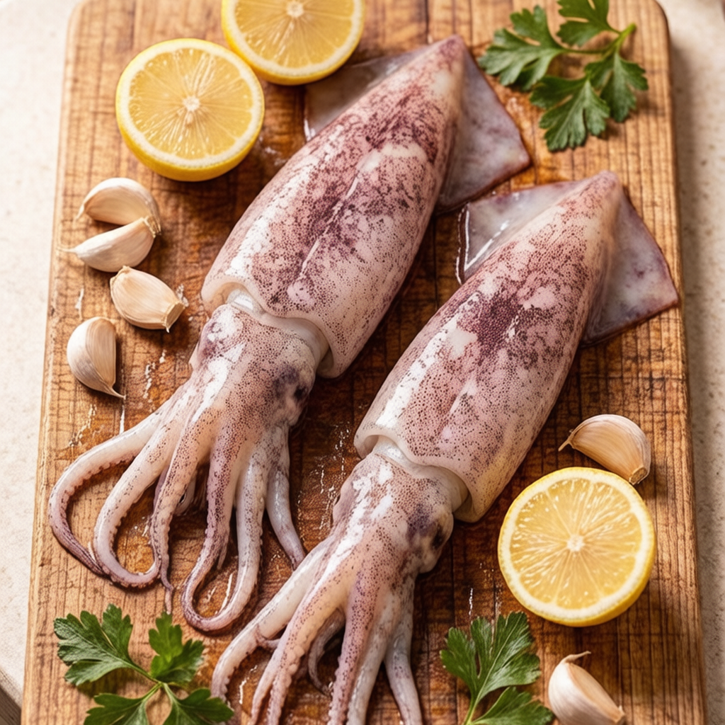 Fresh Large Squid