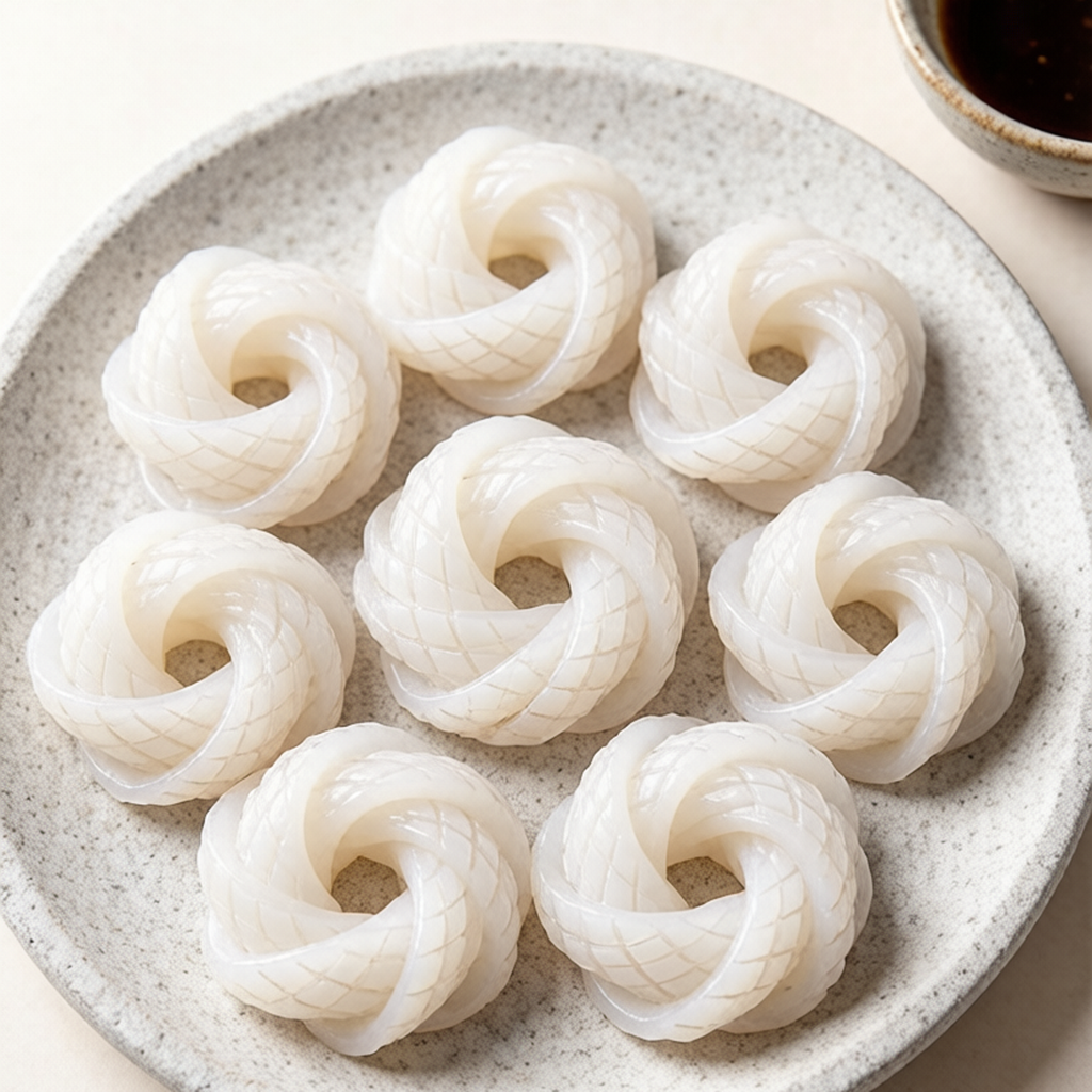 Tender Squid Rolls